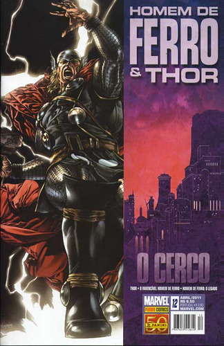 Gibi Homem De Ferro & Thor #12 O Cerco (Usado)