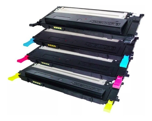 4 Toner Eco 406 Para Samsung Clp 360 365 C410 460 3300 3300