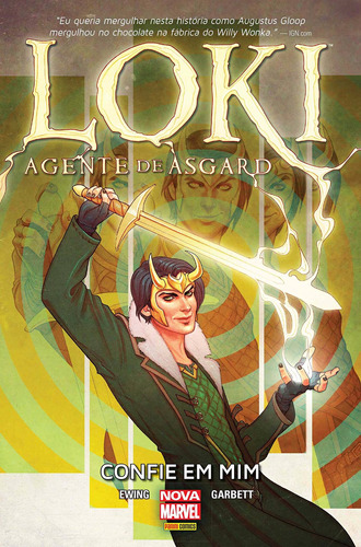 Loki, agente de Asgard, de Ewing, Al. Editora Panini Brasil LTDA, capa dura em português, 2017