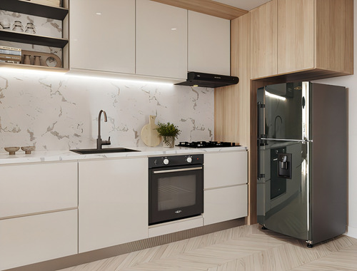 Nevera Haceb No Frost 243 Litros Manija Externa - Negra 115