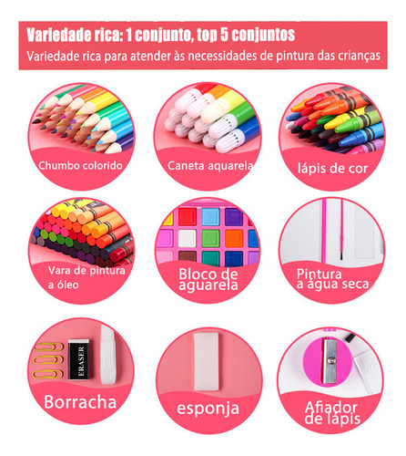 Crianças Escola Mala Desenho Desenho Colorir, Caixa.
