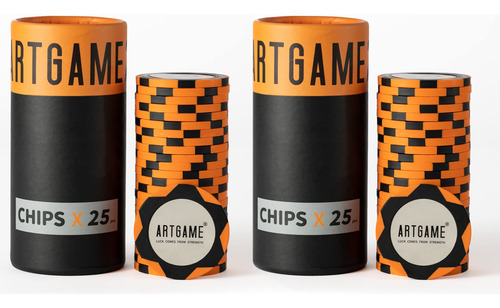 Artgame 14 Gramos Chips De Poker De Arcilla, Chip De Minimal