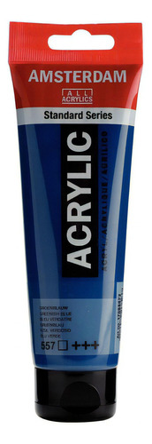 Acrílico Amsterdam Standard Series 120 ml, cores: 557, azul, verde