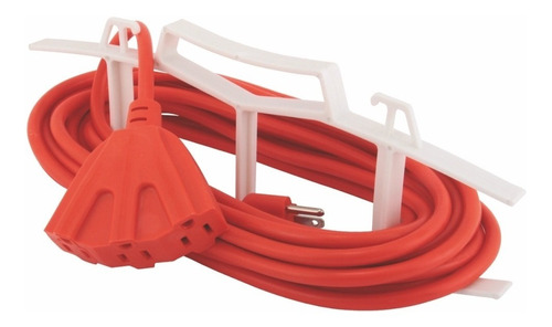 Extensión Eléctrica Pata De Pato 15m Naranja Fulgore Fp0155