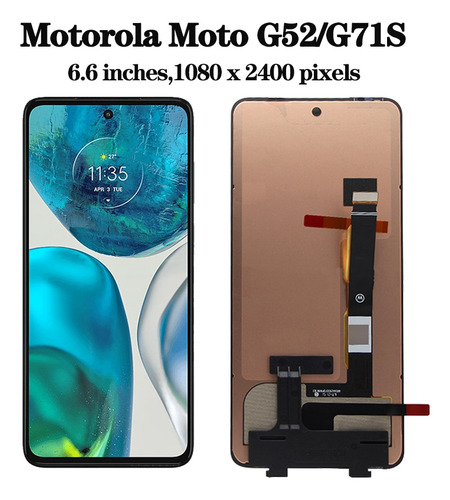Pantalla Lcd Para Motorola Edge 30 G52 G71s G72 G82 Incell (Usado)