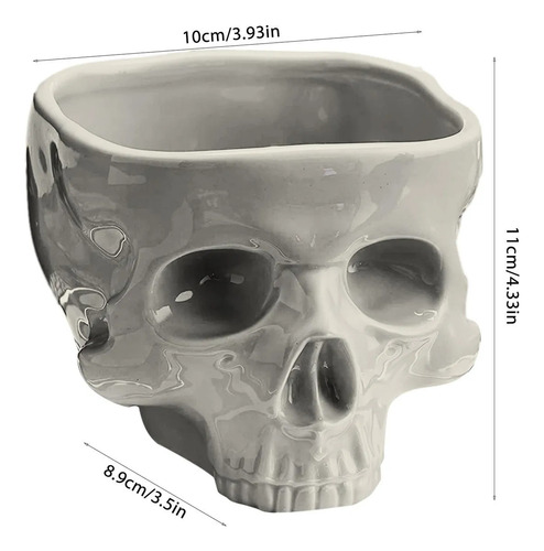 Cuencos De Calavera Para Comer Bandeja Para Servir Con Cabez