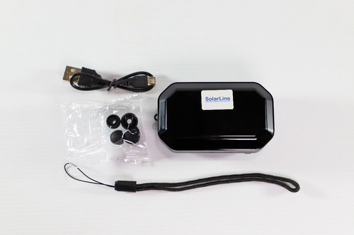Auricular Microfono Bluethoot Inalambrico Powerbank Linterna