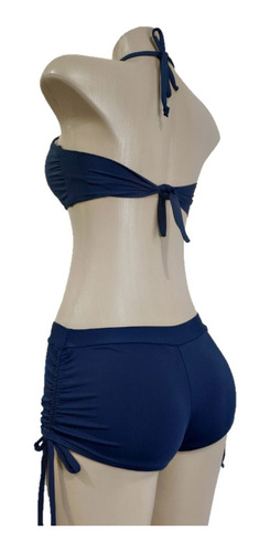 Imagem 2 de 5 de Biquíni Com Top - Shortinho Sunkini E Top Cropped