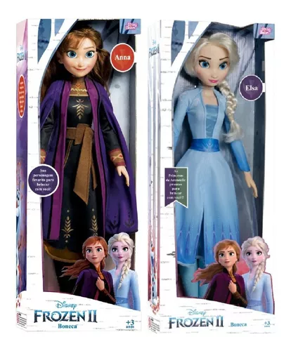 Boneca Mini My Size Disney - Frozen II - Anna BBRA