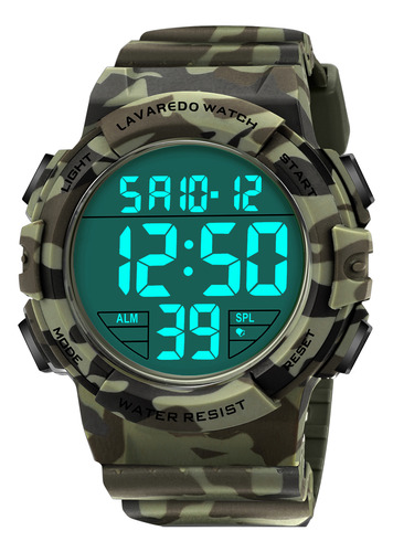 Reloj Para Hombre Deportivo Digital Multifunción Impermeable