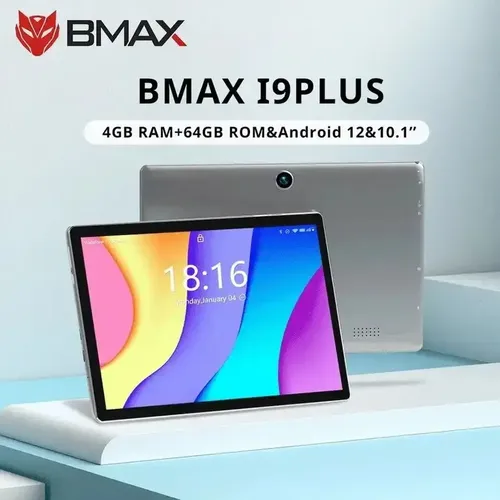 Tablet B-Max I9 Plus Android 15 4GB 64GB Cinza 10.1 Wi-Fi 6