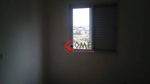 Imagem 6 de 11 de Apartamento Com 2 Dormitórios À Venda, 59 M² Por R$ 325.000,00 - Vila Baeta Neves - São Bernardo Do Campo/sp - Ap2390