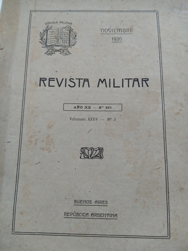 Revista Militar Año Xx, N°238