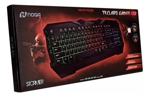 Teclado Gamer Led Noga Usb Modelo Nkb-gk23  Nuevo