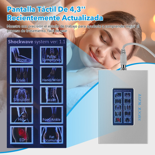 Reabilitação De Ondas De Choque De Fisioterapia Portátil W18