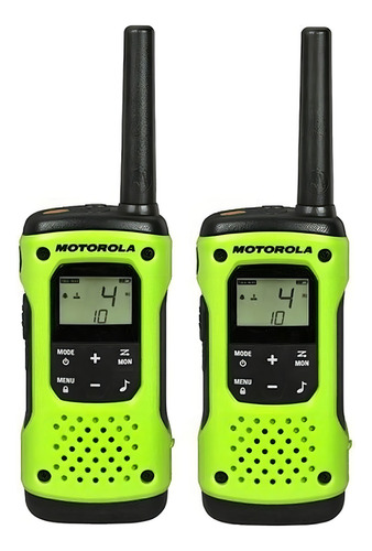 Radio Motorola Talkabout T600 Comunicador À Prova D'água Bandas de freqüência UHF Cor Verde