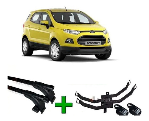 Barras Porta Equipaje Ecosport Kinetic S/ Barra+ Porta Kayak