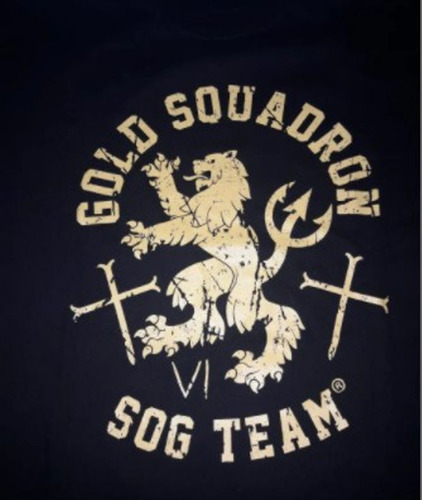 Remera Sog Team  Gold Squadron (devgru Seal Team Six)