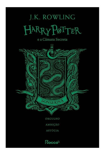 Imagem 2 de 4 de Harry Potter E A Câmara Secreta +pin+ Marcadores - Sonserina