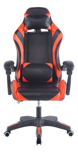 Silla Midtown Gamer 2.0 Pro Ergométrica Reclinable En Negro