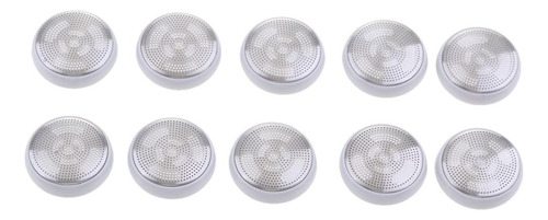 10 Piezas Diy Cubierta De Auriculares De Prueba De Gris