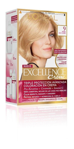 Coloración En Crema Tintura Kit Excellence Creme Loreal