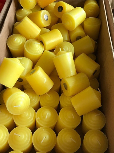 Imagen 1 de 3 de Velas / Votivas / Repuesto Vela Vaso Chico 100 Piezas