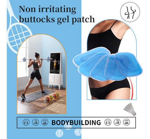 Pegatina De Hidrogel Ems Hip Muscle Training Re, 15 Unidades