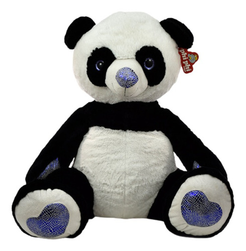 Peluche Oso Panda Sentado Grande 55cm Tierno Phi Phi Toys 