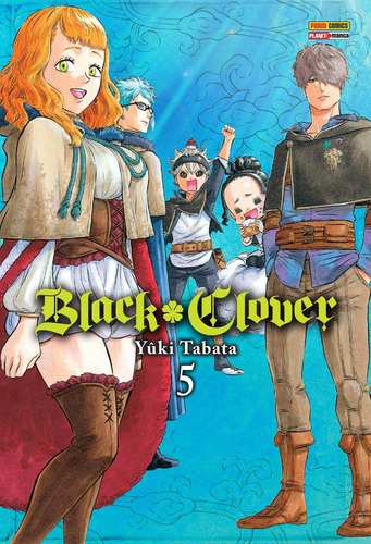 Black Clover Vol. 5, de Tabata, Yûki. Editora Panini Brasil LTDA, capa mole em português, 2019