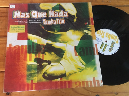 Tamba Trio Mas Que Nada Vinilo 12' Brasil Bossanova