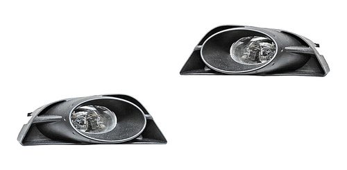 Par Faros Niebla C/base C/parrilla Honda Fit 09-13 Tyc