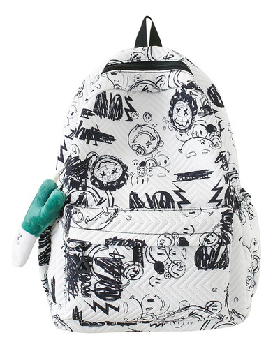 Mochila Elegante Para Estudiantes Con Correas De Hombro Ajustables