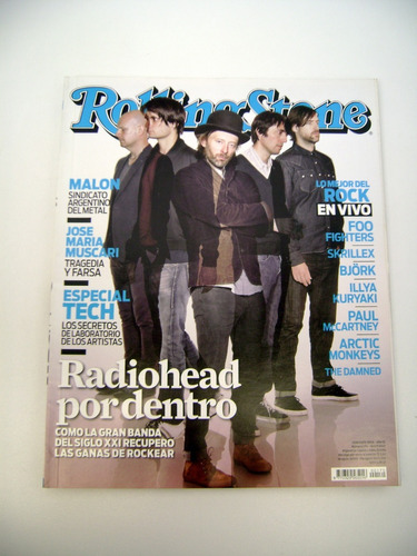 Rolling Stone 170 Radiohead Jennifer Lawrence Malon Boedo