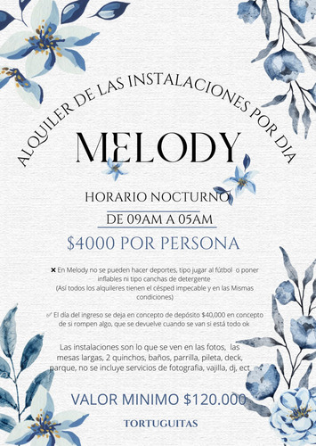 Imagen 9 de 10 de Alquiler Quinta Melody Eventos - Por Dia - Zona Norte Pilar