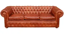 Comprar Sofa Chesterfield Sillon Chester 3 Cuerpos De Cuero Vacuno