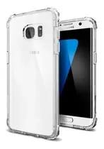 Comprar Funda Tpu Transparente Para Samsung S7 Edge + Film Hidrogel