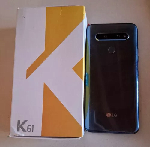 Lg K61 Color Titanium Usado Gris Oscuro