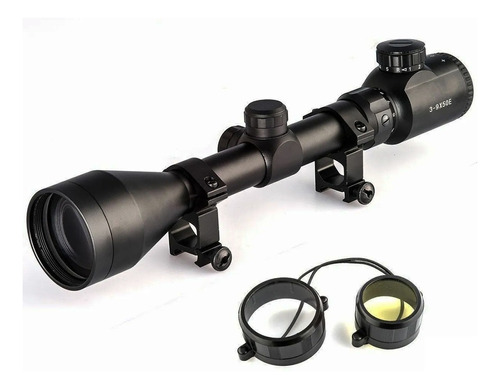 Mira Telescópica Rifle Chumbera 3-9x50 Retícula Iluminada 