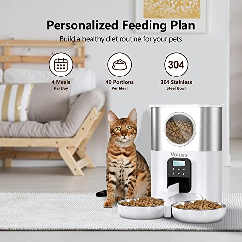 Dispensadores Automáticos De Comida Dos Gatos, Dispens...