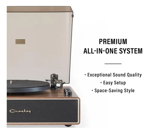 Tocadiscos Crosley Cr6046a-wagl Stave Bluetooth Walnut