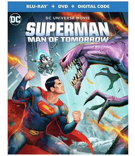 Blu Ray Ultra Superman Man Of Tomorrow Original Dvd