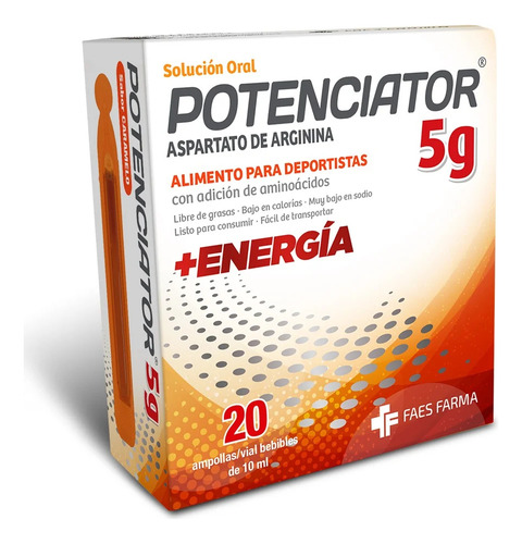 Potenciator 5 Gr. Solución Oral 20 Ampollas Bebibles 10 Ml.