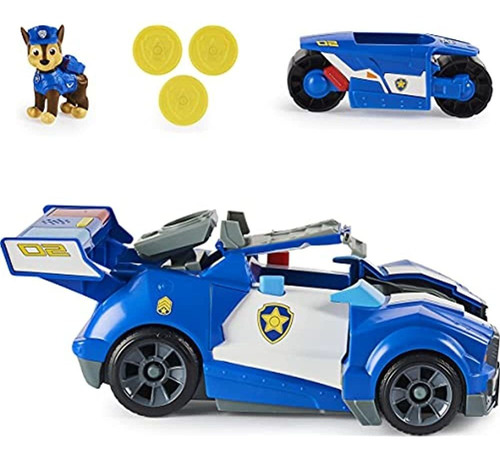 Paw Patrol, Chase 2-in-1 Transforming Movie City Cruiser Coc