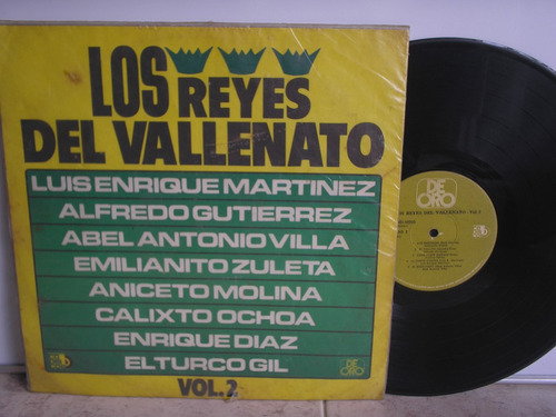Lp Vinilo Los Reyes Del Vallenato Volumen 2