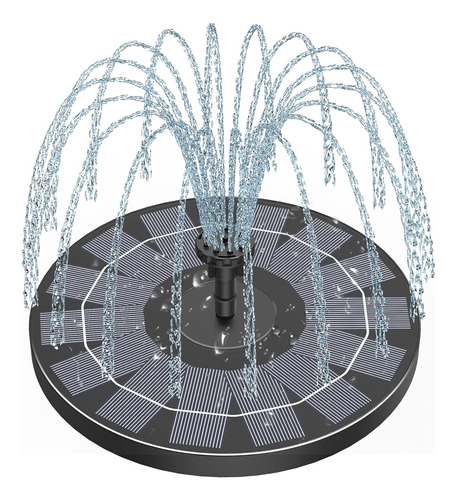 Bomba De Fuente Solar 2023 Mejora Fuente De Baño Pája...