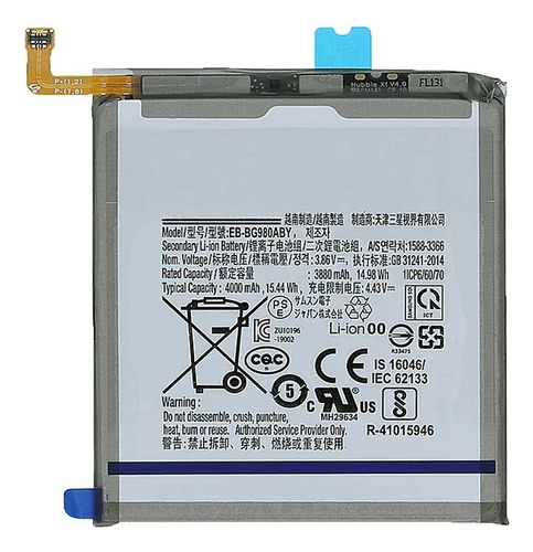 Batería Battery Para Samsung S20 Eb-bg980aby S11e