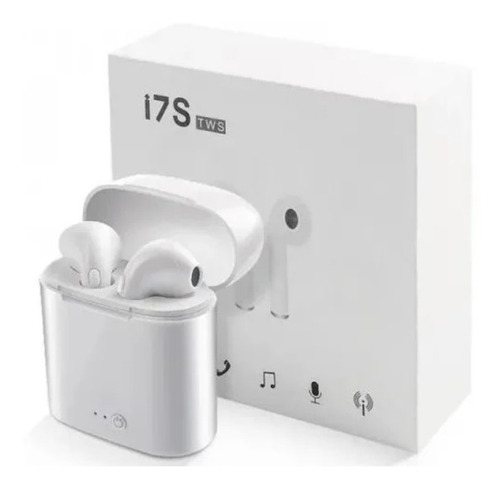 Imagen 5 de 5 de Audífono Bluetooth Hbq I7 Manos Libres AirPods Wireless 2