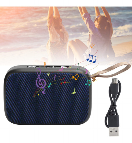 Mini Bocina Subwoofer Inalámbrico Estéreo Portátil Con Soni