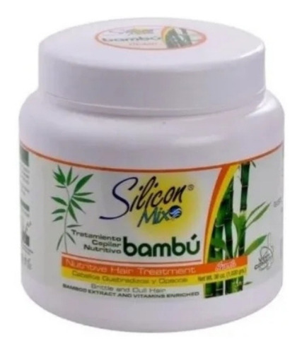 Mascara Capilar Silicon Mix Bambu Nutritivo 1,020g